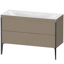 Duravit XV4712NB211C - Duravit XViu Two Drawer C-Bonded Floorstanding Vanity Kit Cashmere Oak