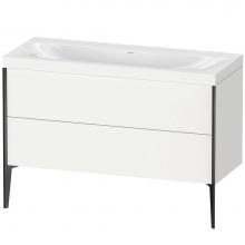 Duravit XV4712NB218C - XViu Two Drawer C-Bonded Floorstanding Vanity Kit White