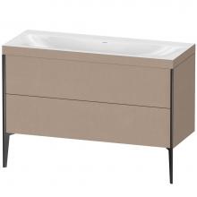 Duravit XV4712NB275C - XViu Two Drawer C-Bonded Floorstanding Vanity Kit Linen