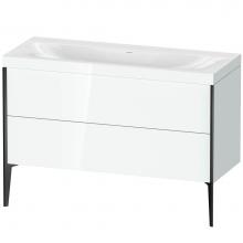 Duravit XV4712NB285C - XViu Two Drawer C-Bonded Floorstanding Vanity Kit White