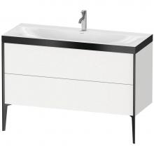 Duravit XV4712OB218P - XViu Two Drawer C-Bonded Floorstanding Vanity Kit White