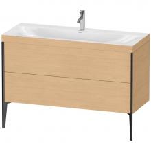 Duravit XV4712OB230C - XViu Two Drawer C-Bonded Floorstanding Vanity Kit Natural Oak