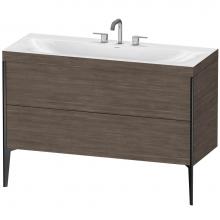 Duravit XV4712TB251C - Duravit XViu C-Bonded Floorstanding Vanity  Pine Terra