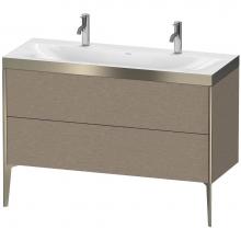 Duravit XV4713OB111P - Duravit XViu Two Drawer C-Bonded Floorstanding Vanity Kit Cashmere Oak