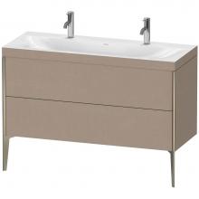 Duravit XV4713OB175C - Duravit XViu Two Drawer C-Bonded Floorstanding Vanity Kit Linen