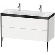 Duravit XV4713OB218P - XViu Two Drawer C-Bonded Floorstanding Vanity Kit White