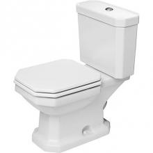 Duravit D1002200 - 1930 Series Two-Piece Toilet Kit White