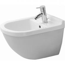 Duravit 22801500001 - Duravit Starck 3 Wall-Mounted Bidet  White WonderGliss