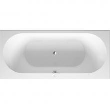 Duravit 700244000000090 - Bathtub Darling New 1800x800mm white, built-in,