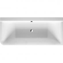 Duravit 700380000000090 - Bathtub P3 Comforts 70 7/8''x31 1/2'',with - seamless panel