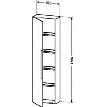 Duravit H29252L5252 - Duravit Happy D.2 Tall Cabinet  European Oak