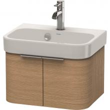 Duravit H2626805252 - Duravit Happy D.2 Vanity Unit Wall-Mounted  European Oak