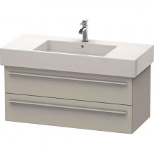 Duravit XL635300707 - Duravit X-Large Wall-Mount Vanity Unit Concrete Gray