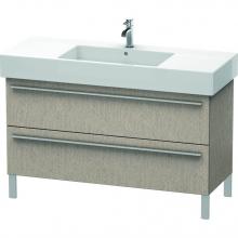 Duravit XL654501111 - Duravit X-Large Two Drawer Floorstanding Vanity Unit Cashmere Oak