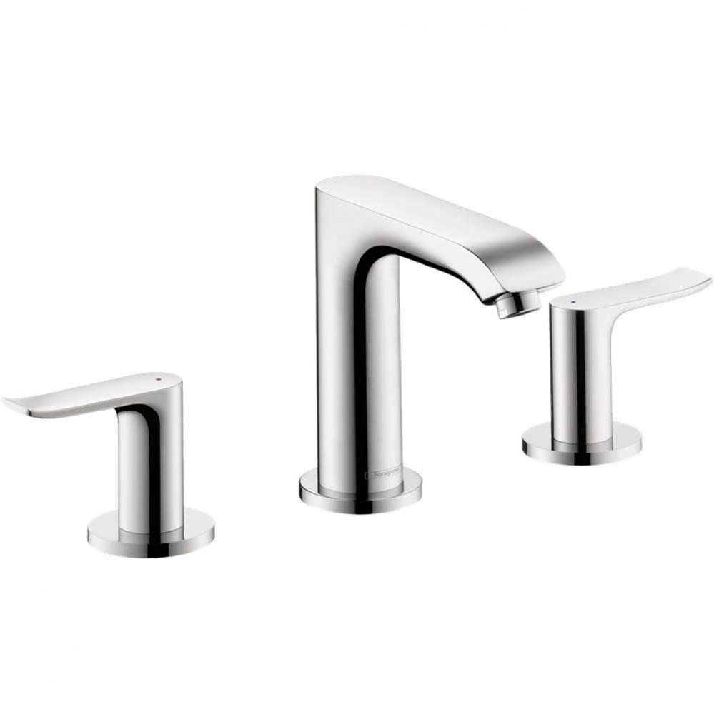 Metris Widespread Faucet 100 with Pop-Up Drain, 0.5 GPM in Chrome