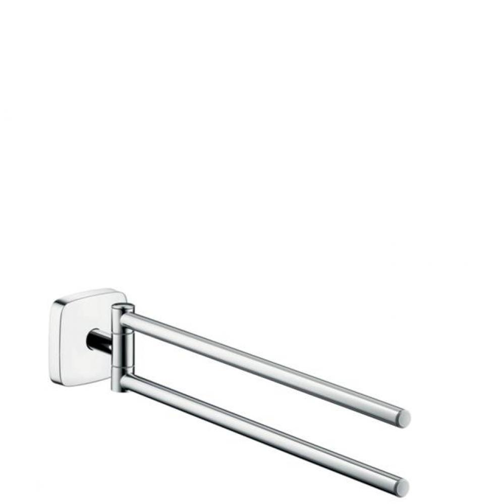 Puravida Dual Towel Bar In Chrome