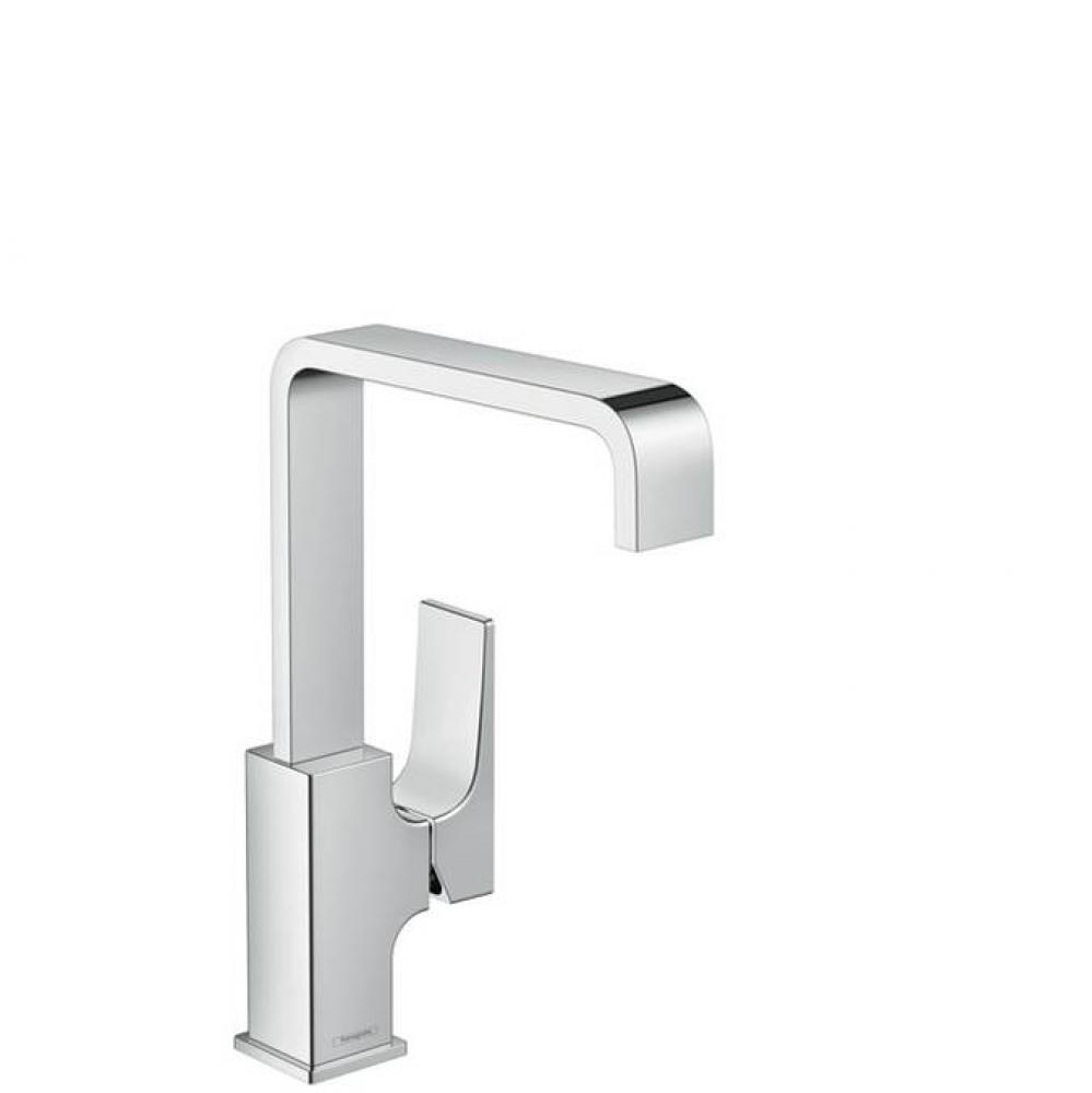 Metropol Single-Hole Faucet 230 with Lever Handle and Swivel Spout, 1.2 GPM in Chrome