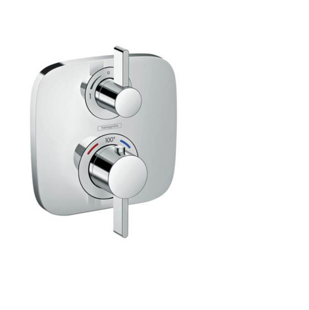 Ecostat E Thermostatic Trim with Volume Control in Chrome