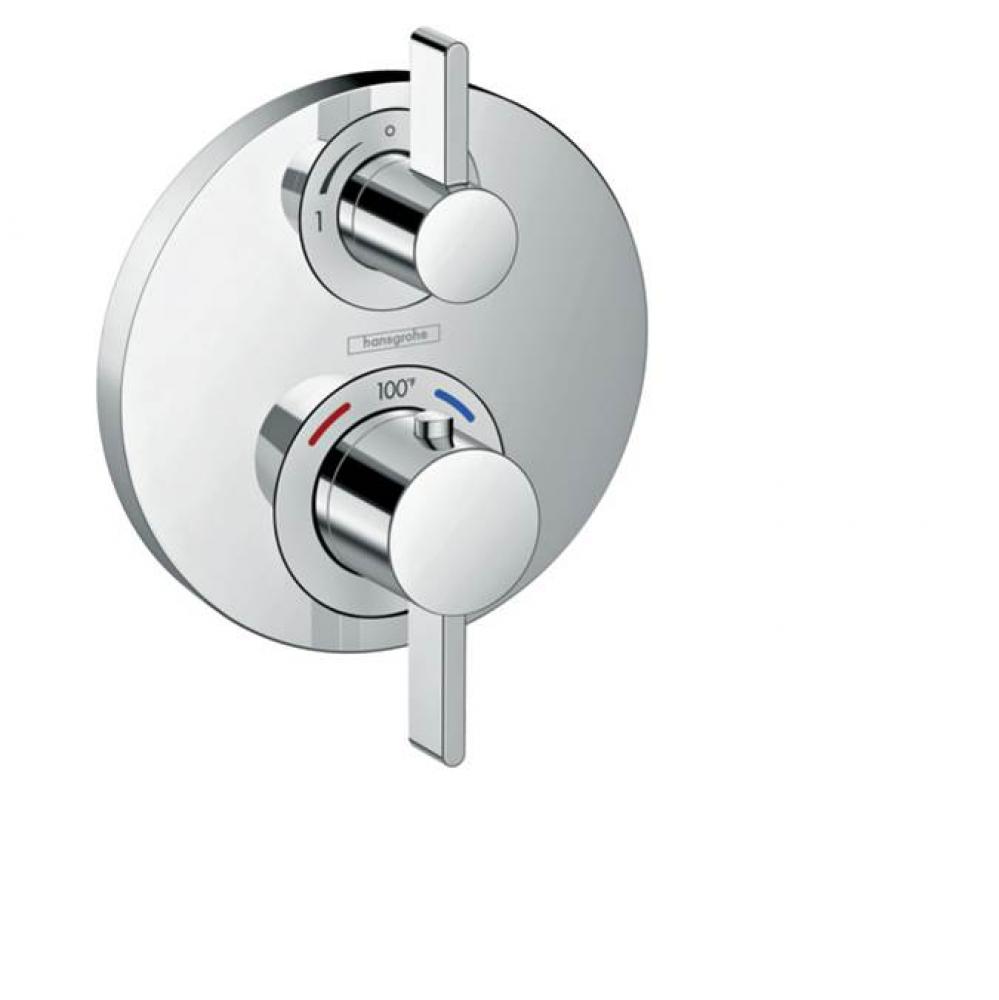 Ecostat S Thermostatic Trim with Volume Control in Chrome