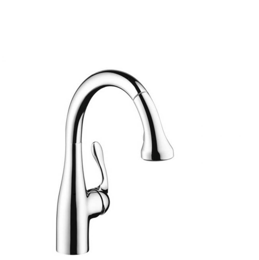 Allegro E Gourmet Prep Kitchen Faucet, 2-Spray Pull-Down, 1.75 GPM in Chrome