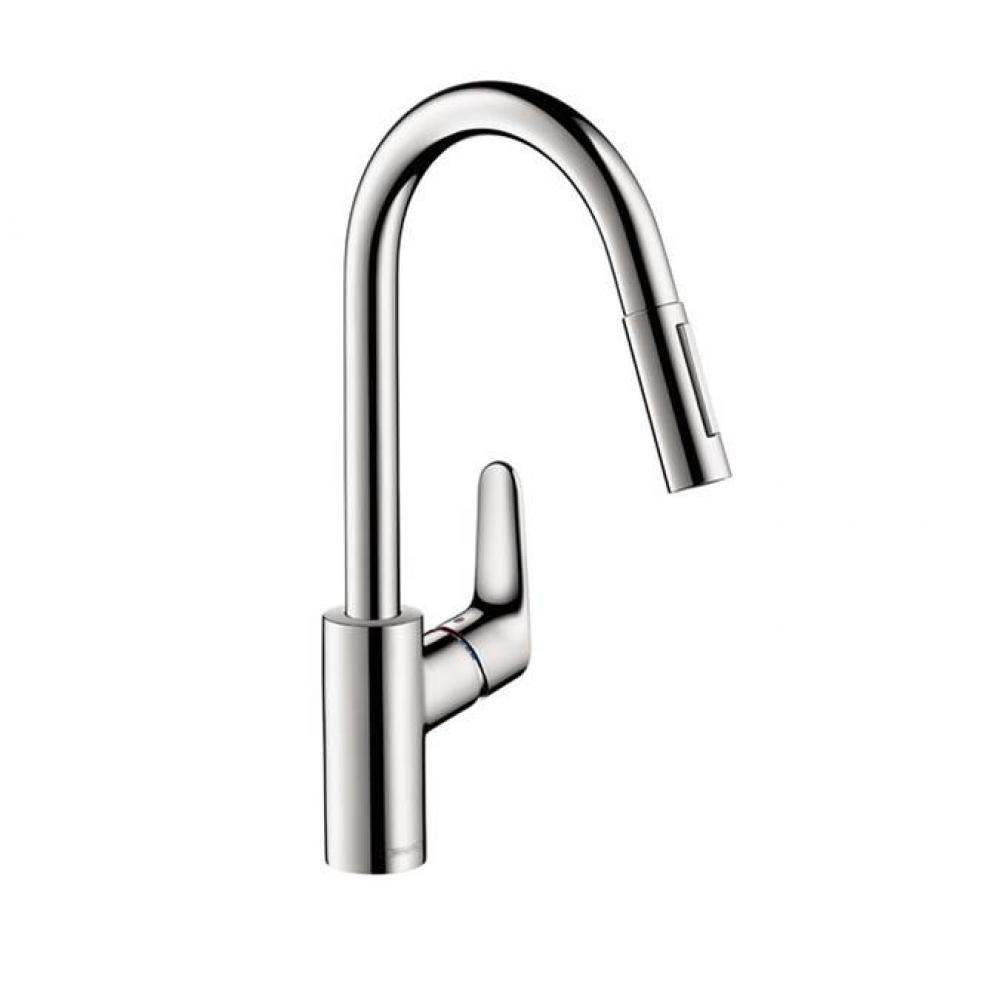 Focus HighArc Kitchen Faucet, 2-Spray Pull-Down, 1.75 GPM in Chrome