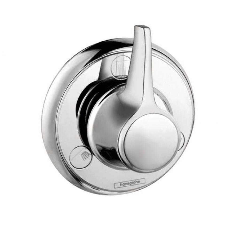 Ecostat Classic Diverter Trim Trio/Quattro in Chrome