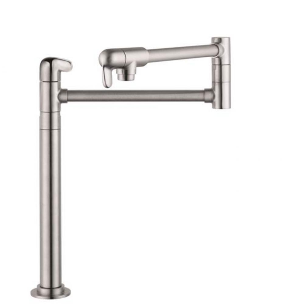 Allegro E Pot Filler, Deck-Mounted in Chrome