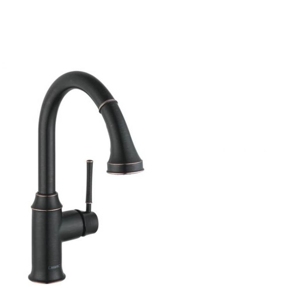 Talis C Prep Kitchen Faucet, 2-Spray Pull-Down, 1.75 GPM in Rubbed Bronze