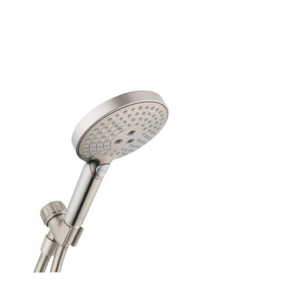 Raindance Select S Handshower Set 120 3-Jet, 2.5 GPM in Brushed Nickel