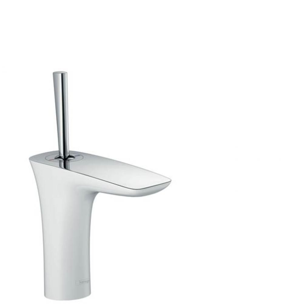 Puravida Single-Hole Faucet 110 With Pop-Up Drain, 1.2 Gpm In White/Chrome