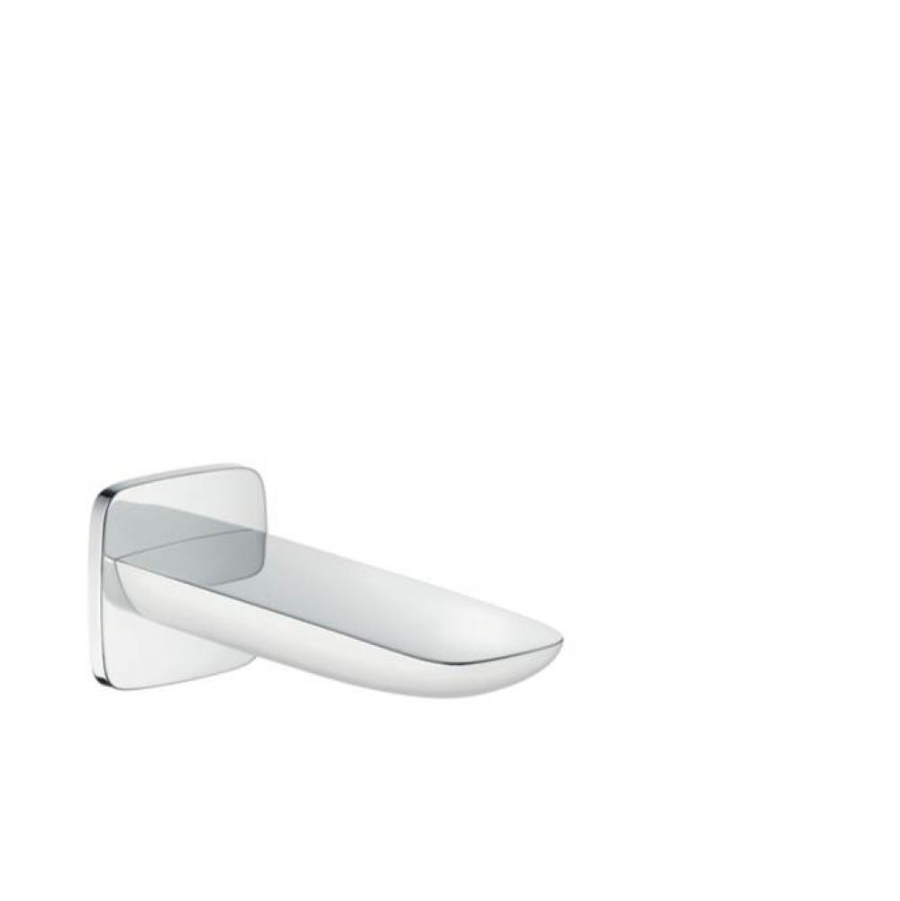 Puravida Tub Spout In White/Chrome