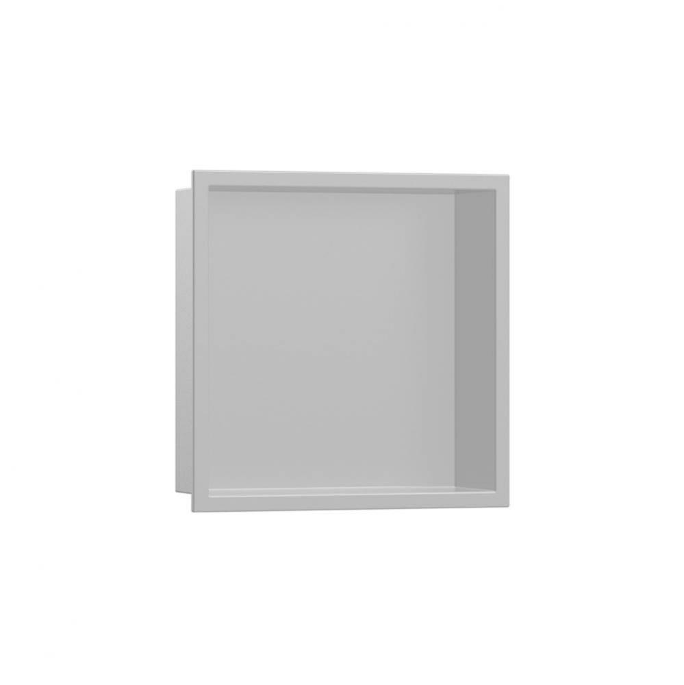 XtraStoris Original Wall niche with Frame 12''x 12''x 5.5'' in Concr