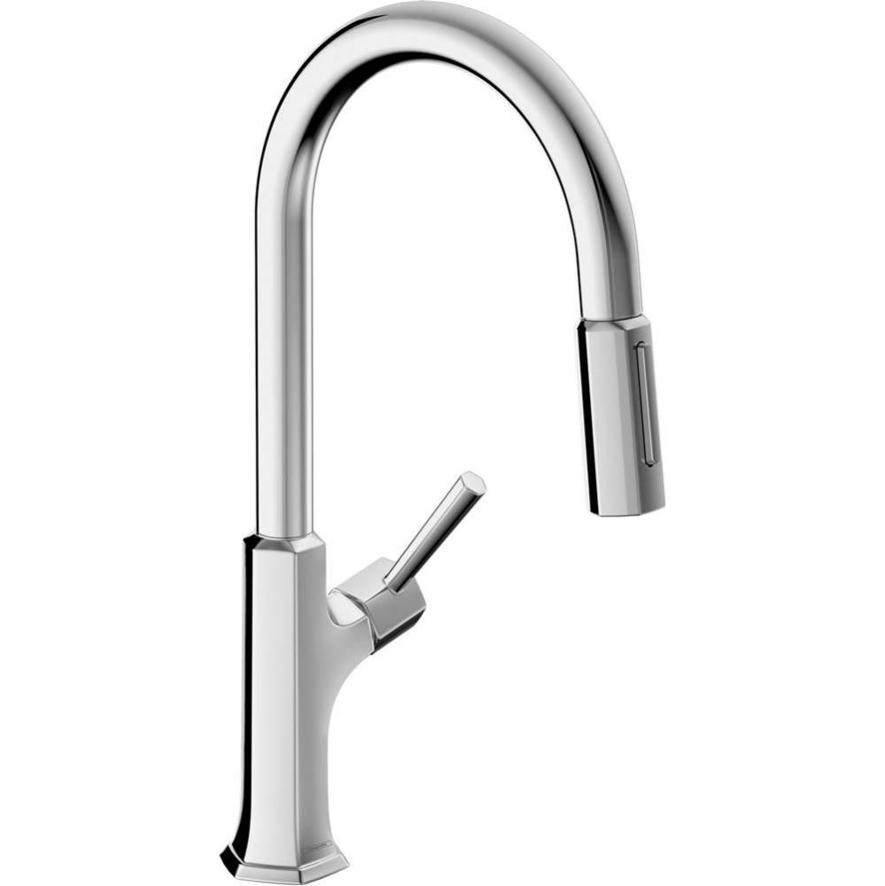 Locarno HighArc Kitchen Faucet, 2-Spray Pull-Down, 1.75 GPM in Chrome