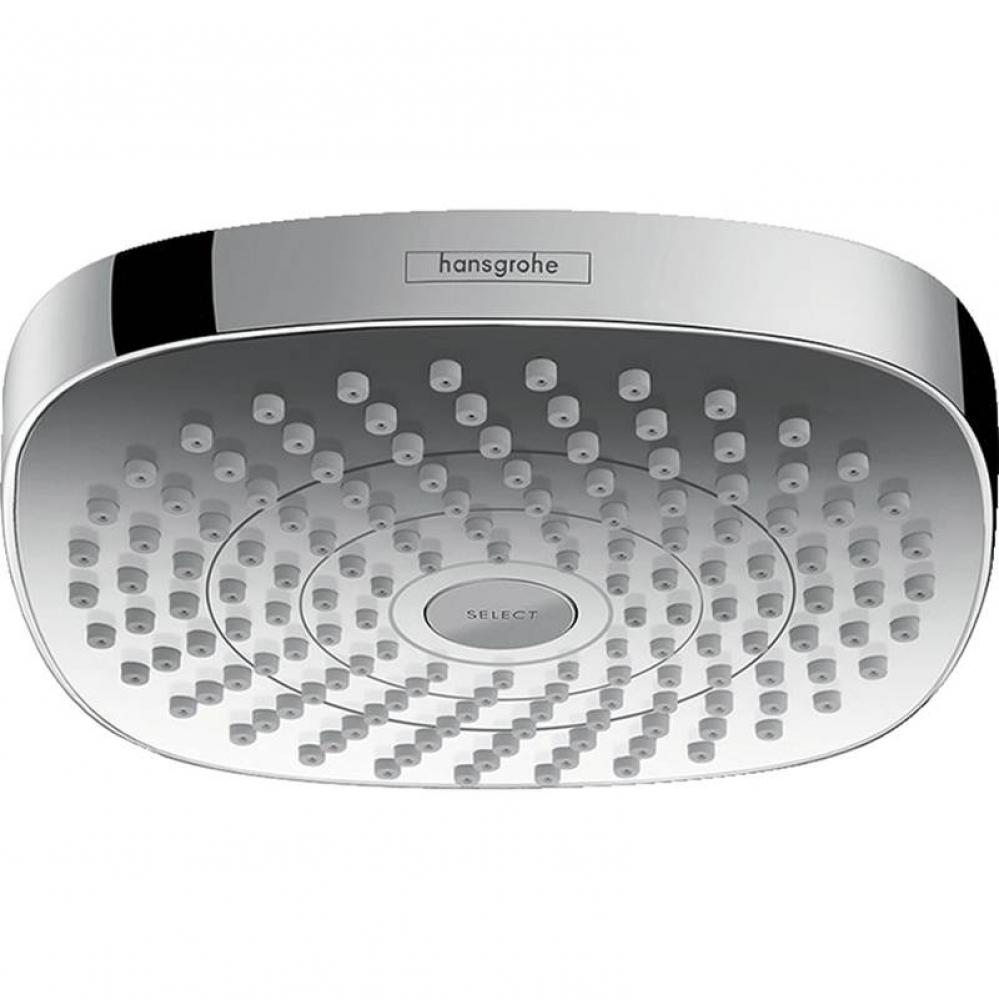 Croma Select E Showerhead 180 2-Jet, 2.5 GPM  in Chrome