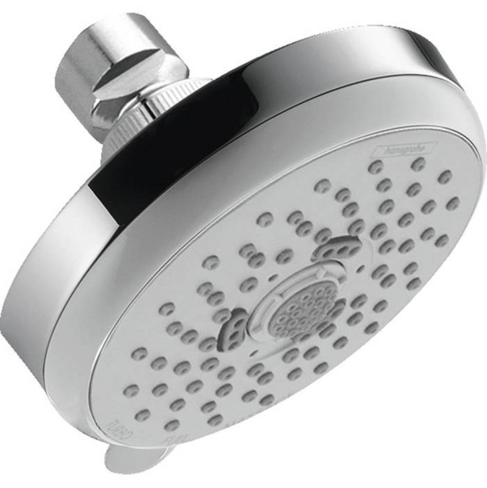 Croma 100 Showerhead E 3-Jet, 1.5 GPM in Chrome