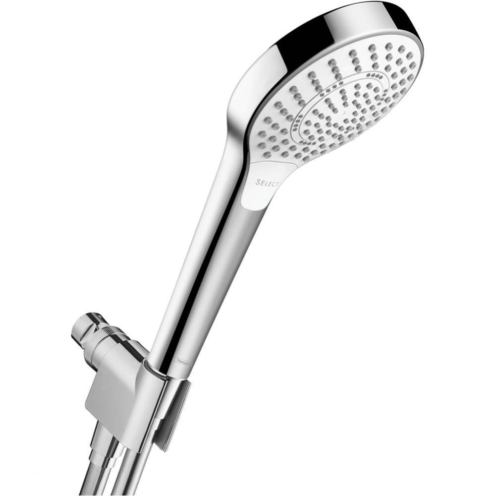 Croma Select S Handshower Set 110 3-Jet, 1.75 GPM in Chrome