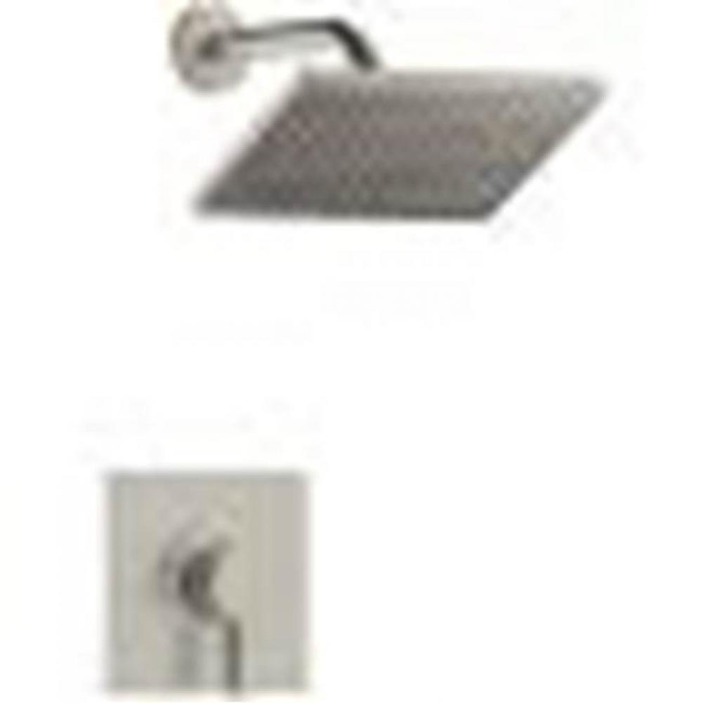 Vernis Shape Pressure Balance Shower Set, 1.5 GPM in Brushed Nickel