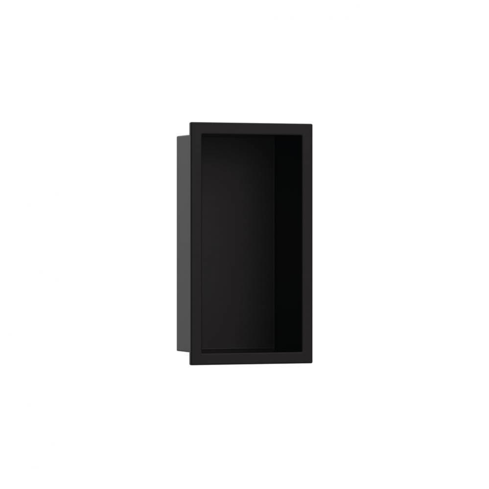 XtraStoris Original Wall niche with Frame 12x 6''x 5.5'' in Matte Black