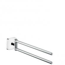 Hansgrohe 41512000 - Puravida Dual Towel Bar In Chrome