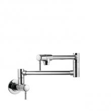 Hansgrohe 04218000 - Transitional Wall-Mounted Pot Filler in Chrome