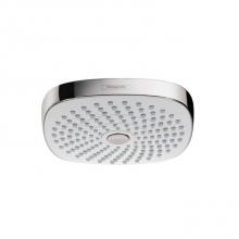 Hansgrohe 04387400 - Croma Select E Showerhead 180 2-Jet, 1.8 GPM in White / Chrome