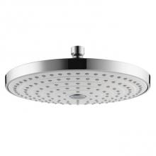 Hansgrohe 04720400 - Raindance Select S Showerhead 240 2-Jet, 1.8 GPM in White / Chrome