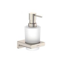 Hansgrohe 41745820 - AddStoris Liquid Soap Dispenser in Brushed Nickel