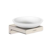 Hansgrohe 41746820 - AddStoris Soap Dish in Brushed Nickel