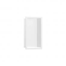 Hansgrohe 56092700 - XtraStoris Original Wall niche with Frame 12x 6''x 5.5'' in Matt White