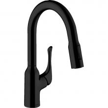 Hansgrohe 71844671 - Allegro N Prep Kitchen Faucet, 2-Spray Pull-Down, 1.75 GPM in Matte Black