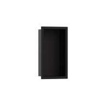 Hansgrohe 56092670 - XtraStoris Original Wall niche with Frame 12x 6''x 5.5'' in Matte Black