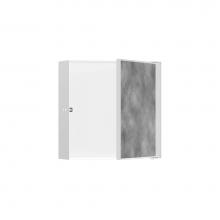 Hansgrohe 56085700 - XtraStoris Rock Wall Niche with Tileable Door 12''x 12''x 4'' in Mat