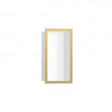 Hansgrohe 56096990 - XtraStoris Individual Wall Niche Matte White with Design Frame 12''x 6''x 4&ap