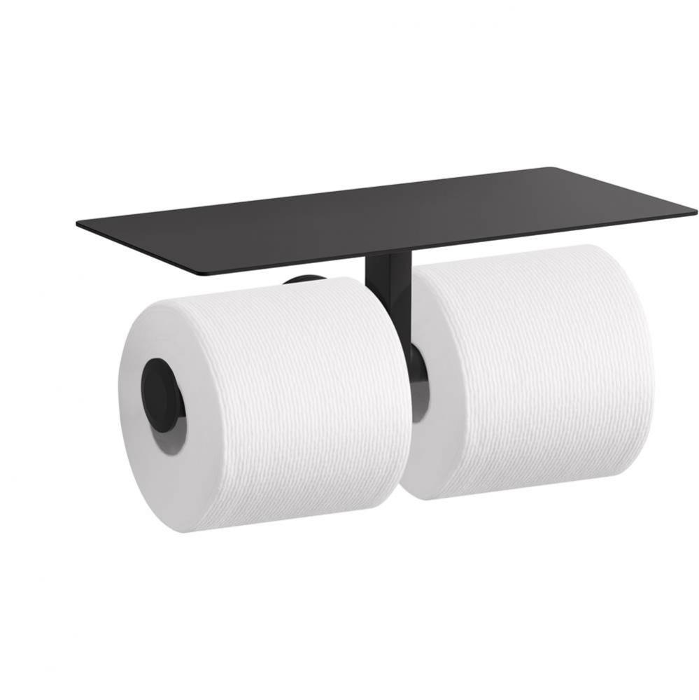 Components™ Covered double toilet paper holder